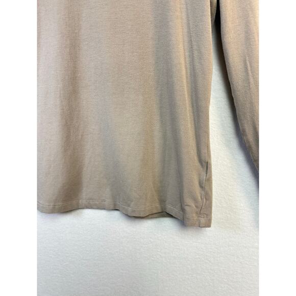 Woman's Splendor Lightweight Tan Turtleneck - Size M Layering Piece - Picture 5 of 10